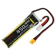 thumbnail image 3 of 11.4V 450mAh 150C 3S Rechargeable Battery with XT30 Plug for RC Drone Car Boat, 3 of 8