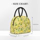 thumbnail image 2 of Balery Lemon (2) Bolsa de Almuerzo para Mujeres, Caja de Almuerzo, Bolsa de Almuerzo Pequeña Impermeable, Tote de Almuerzo Reutilizable con Gran Capacidad, 2 of 6