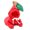 Red, variant on Warm Dog Winter Clothes Cute Fruit Dog Coat Hoodies Fleece Pet Dogs Costume Jacket for French Bulldog Chihuahua Ropa para Perro(Green,S)