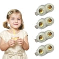 thumbnail image 1 of 4 Uds. Clip de bola de pelo divertido Clip LATERAL accesorios para el cabello femeninos, 1 of 5