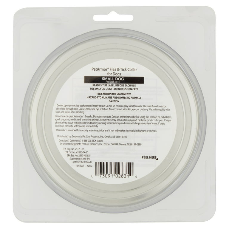 Petarmor flea and tick cheap collar for small dogs
