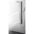 thumbnail image 4 of Fresca Pavia Stainless Steel (Brushed Silver) Thermostatic Shower Massage Panel, 4 of 6