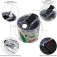 thumbnail image 5 of Mexico Flag Map Tumbler with Lid And Straw 40oz Exotic Charm Hat Stainless Steel Cup Insulated, Large Capacity Car Cup, Leakproof Travel Tumbler Coffee Mug with Handle, 5 of 6