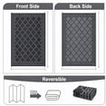 thumbnail image 3 of Gaderth Outdoor Rug,Waterproof Reversible Rug Patio Rug Modern Camping RV Plastic Straw Rug Geometric Area Rug for Backyard, Deck, Picnic, Porch, Beach, 3 of 10