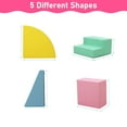 thumbnail image 2 of 4-Piece Baby Foam Play Set, Pu Leather Soft Climbing Toys for Toddlers Playtime Corner Climber, Kids Indoor Play Structure Climbing Blocks for Crawling and Sliding, 2 of 7