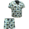 thumbnail image 2 of MJC Womens Lilo and Stitch Pineapple Print Plaid Shortie Pajama, 2 of 2