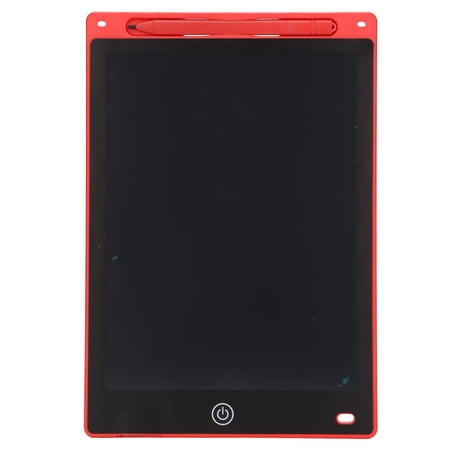LCD Writing Board Kids Graffiti Board Doodle Board 10 Inch Children Handwriting Toy for Early EaducationRed
