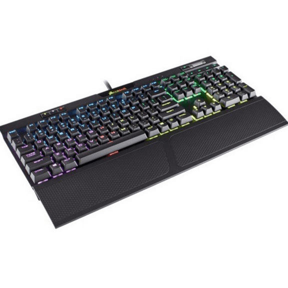 Pre-Owned Corsair K70 RGB MK.2 Mechanical Gaming Keyboard - Cable Connectivity - USB 2.0 Type A Interface - 104 Key - Windows, PC - Mechanical Keyswitch - Black