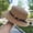 Khaki, variant on HuangHuanChen Sun Hat for Women Summer Wide Brim Woven Hat Fashion Beach Hat Versatile Panama Hat Fedora Breathable Classic Straw Sun hats One Size