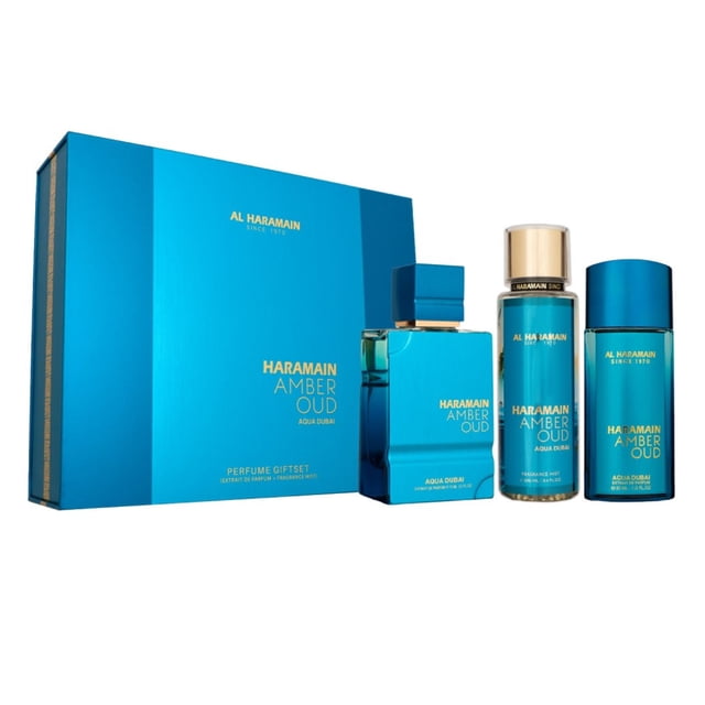 Set Amber Oud Aqua Dubai 3Pzs XDP