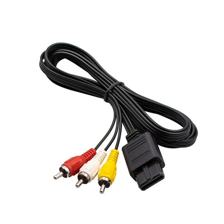Av rca cable for nintendo super nintendo snes gamecube n64 nintendo 64 by mars hot sale devices