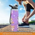 thumbnail image 6 of Cute Stylized Pandas Pattern 1000ml Tritan Sport Bottle Straw LeakProof Food-Grade Portable Wide Handle, 6 of 7