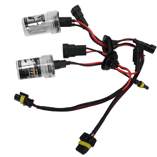 Coche 6000K 35W HID Bombilla De Faro De Alta Potencia 9006 Socket Color Blanco Para Vehículos De 12V