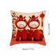 thumbnail image 3 of Year Of The Horses Cute Pillow Horse Ornament Year-End Party Horse Cushion Cover For Sofa Pillow, 3 of 6