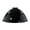 Glossy Black, variant on B&P Lamp® 10 Inch Diameter Modern Industrial Dome Shade, White