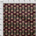 thumbnail image 2 of oneOone Polyester Lycra Fabric Leaves & Floral Block Printed Craft Fabric BTY 56 Inch Wide, 2 of 4
