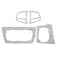 thumbnail image 3 of Marco de botón de volante de cristal brillante para automóvil, moldura de botón de volante de cristal brillante Marco de botón de volante de cristal brillante Elegante y moderno, 3 of 9