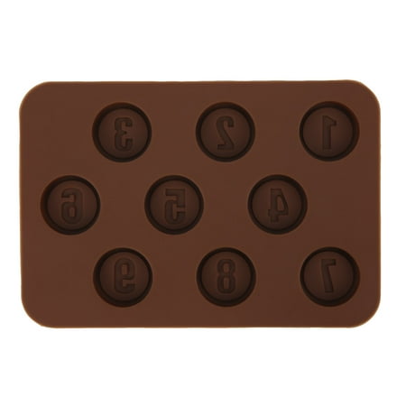

Number Shape Silicone DIY Mold Chocolate Candies Cake Mould for Valentine s Day Children s DayNumber Shape