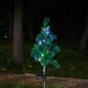 thumbnail image 1 of pstuiky Luces solares navideñas para árbol de Navidad, luces LED exteriores con enchufe para césped, jardín o patio, decoración navideña., 1 of 9