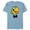 Ocean Blue, variant on Disney José Carioca Three Caballeros Trip Matching Big Face - Short Sleeve Blended T-Shirt for Adults - Customized-Ocean Blue