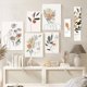 thumbnail image 5 of ER Tarjetas decorativas de estilo nórdico, 35 Uds., decoración de tarjetas para dormitorio Rojo Verde Excelente Rendimiento, 5 of 5