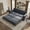 Gray, variant on Eyisean 93.7" King Size Sleeper Sofa Bed with Pillows, Velvet 3 in 1 Pull Out Sofa Bed, Upholstery Convertible Sleeper Couch, Chaise Lounge Retro Recliner for Living Room