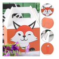 thumbnail image 4 of 20 Piezas Bolsas De Fiesta De Animales, Bolsas De Regalo De Papel, Pequeñas Bolsas De Papel Para Fiestas Infantiles, 4 Diseños Tema De La Selva B, 4 of 5