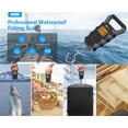 thumbnail image 2 of Fish Scale, AMIR Digital Fish Scale with Fishing Gripper Tape Measure 110lb Weight LCD Screen Display Scale for Fishing Man Gray, 2 of 8