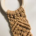 thumbnail image 3 of 3 Piezas de Soporte para Toallas de Cocina de Macramé, Soporte para Toallas de Cocina Colgante de Punto de Macramé, Anillo para Toallas de Macramé, 3 of 4