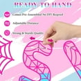 thumbnail image 3 of Spider Theme 3rd Birthday Banner, Pre-strung Swinging into 3 Banner, Ghost Spider 3rd Birthday Decorations Party Supplies for Kids, Third Decor for 3 Year Old Boys Girls(Pink and Blue), 3 of 7