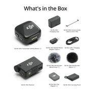 DJI Mic Mini 2.4GHz 2-Person Clip-On Digital Wireless Microphone System with Charging Case