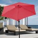 thumbnail image 2 of Parasol Replacement Cover - 6 Ribs - 2M/2.7M/3M - Waterproof - Anti-Ultraviolet - Replacement Fabric (2.7M / 8.9Ft,Red), 2 of 4
