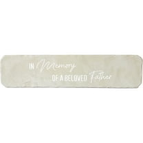 Pavilion Gift Company - Beloved Father - 16" x 3.75" Garden Stone