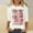 White001, variant on Women's Vintage Western Cowgirl Horse Print Shirts 2024 Trendy 3/4 Sleeve Crewneck Tops Loose Casual Cowboy Blouse
