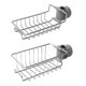 thumbnail image 1 of 2pcs Shower Caddies, Bathroom Storage Shelves,for 18-27mm Shower Rail, 1 of 4