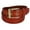 Brown, variant on CTM Italian Leather Side Lace Belt (Men)