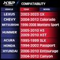 thumbnail image 4 of Separadores de rueda KSP Performance 50 mm 6x139.7 centrados en los birlos, 4 of 7