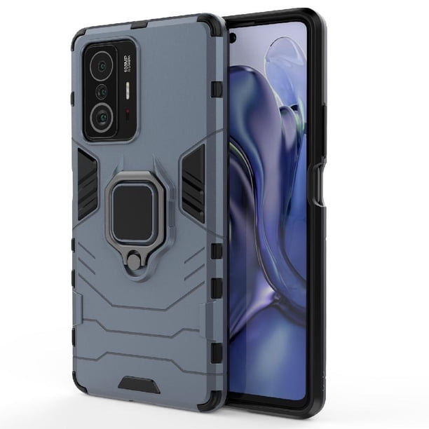 Funda para Xiaomi 11T/11T PRO 5G con Soporte Anillo Giratorio 360° y Protección Resistente a Golpes y Caídas