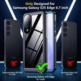 thumbnail image 2 of Funda de teléfono SPIDERCASE para Samsung Galaxy S25 Edge a prueba de agua, 2 of 7