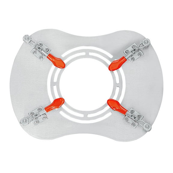 Tent Stove Jack Camping Firewood Stove Pipe Insulation Flame Protection Plate Stove Jack with Chimney Hole for Hot Tent
