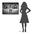 thumbnail image 3 of Global Gallery Marc Apers,'The Performer' Stretched Canvas Artwork, 3 of 3