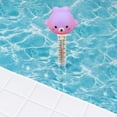 thumbnail image 5 of WFDC Floating Pool Thermometer,Large Display with String Easy to Read,Shatter Resistant,for Water Temperature with String,for Outdoor & Indoor Swimming Pools,Spas,5 ML,1 PCS,Purple Fish, 5 of 5