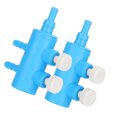 thumbnail image 4 of YIXIGGC 2pcs Fish Tank Air Splitter Air Pipe Distributor Aquarium Oxygen Pump Adapter Accessory 2 Way XC921-9024, 4 of 9