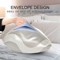 thumbnail image 4 of Yayeee Pillowcase Standard Size Set of 2 Satin Wrinkle Resistant Pillow Case, Light Gray Pattern, 4 of 7