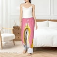 thumbnail image 6 of Lsque A Funny Cat Print Women's Pajama Pants, Lounge Pant - Comfortable Home Wear,Elastic Waistband, Stylish Design-Medium, 6 of 9