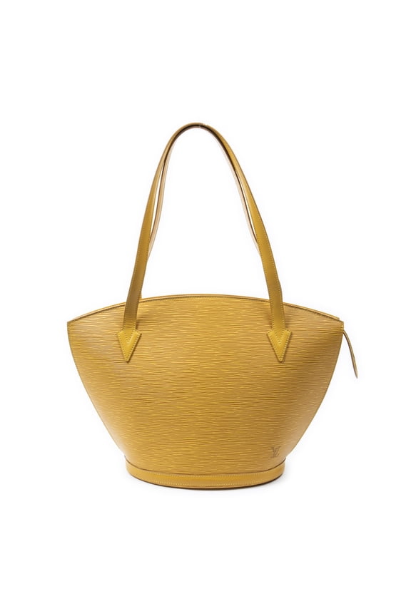 Pre-Owned Louis Vuitton Yellow St-Jacques Shopping GM Shoulder Bag Epi