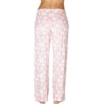 thumbnail image 3 of Intimo Womens Allover Graphic Logo Pajama Pants, 3 of 6