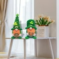 thumbnail image 5 of XGFHYJEH St Patricks Day Decorations, St Patrick's Day Decor, Leprechaun Doll, Plush Shamrock Gnomes Decorations for Home, Office, Green St. Patricks Day Table Centerpiece, Irish Gifts, 5 of 5
