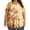 Yellow, variant on Drses‌‌ ‌‌‌‌‌‌‌‌‌‌‌‌‌‌‌‌‌‌‌‌‌‌‌‌‌Women's Plus Size Printed Pleated Tunic Top - Soft Short Sleeve Crew Neck Casual Blouse‌