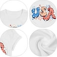 thumbnail image 5 of USA Shirts for Women 4th of July Shirt Women Cute Patriotic Print Tshirt America Tee Tops,women short sleeve shirt,short sleeve t-shirts for women,women's summer shirt,womens t-shirt, 5 of 6